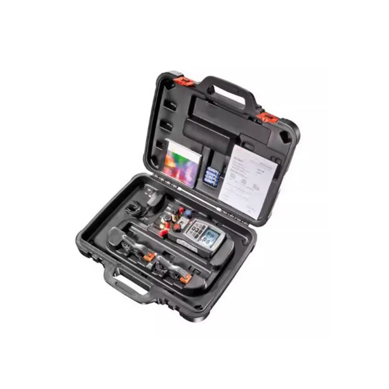 Wholesale Refrigeration Ac Digital Manifold Gauges Set With Release Valve Electronic Refrigerant Meter Temperature