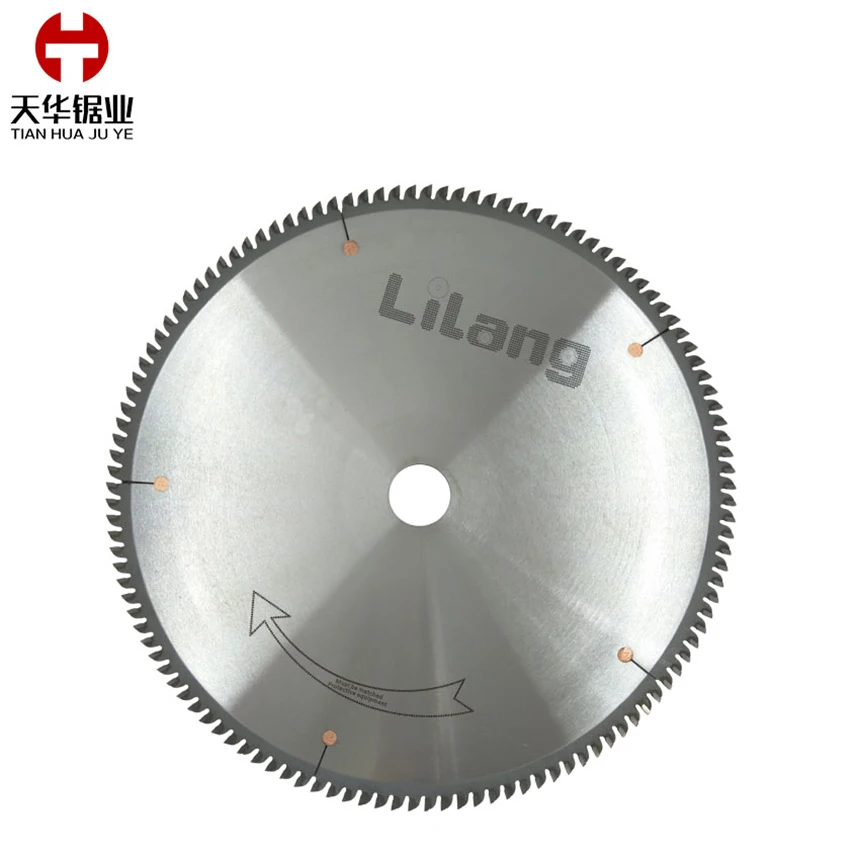 TIANHUA OEM PCD Circular saw blade for cutting aluminum 255mm 120T  aluminum saw blades