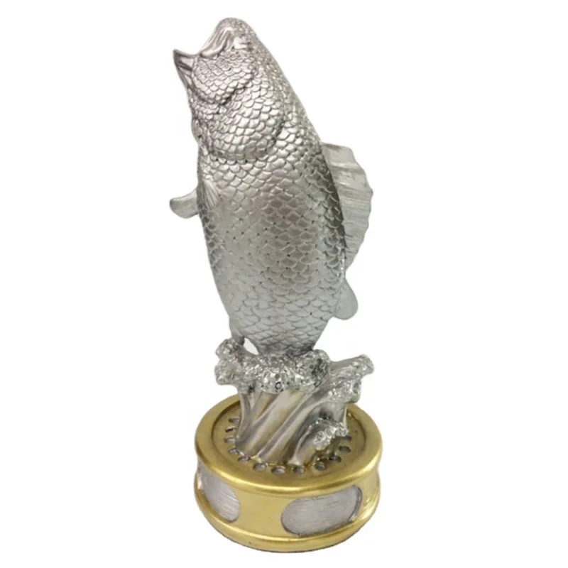 Fish Sculpture Resin Trophy