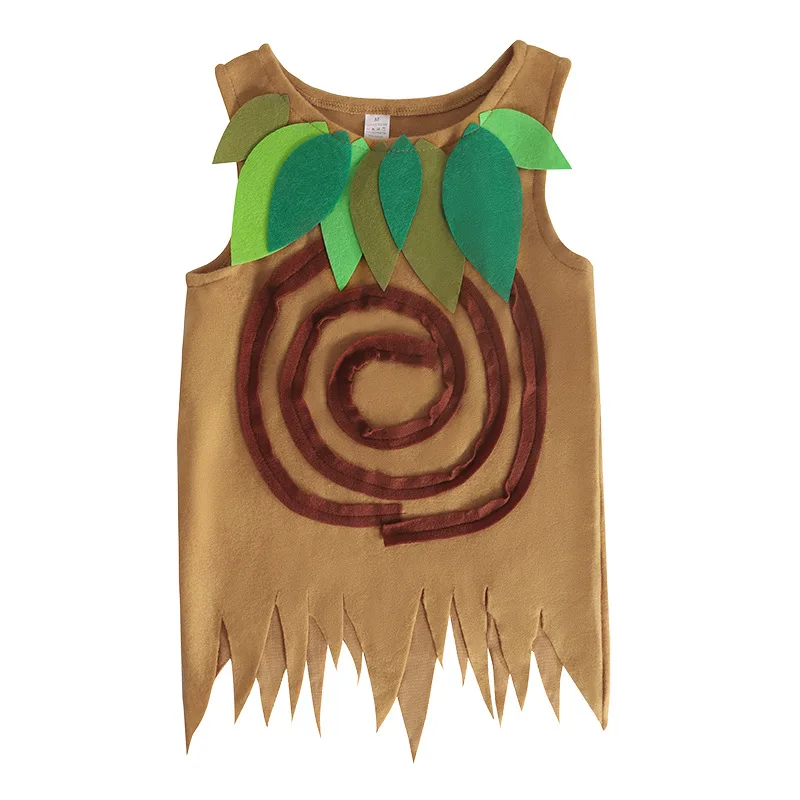 Unisex Halloween Brown Tree Kid Costume PLAN-001