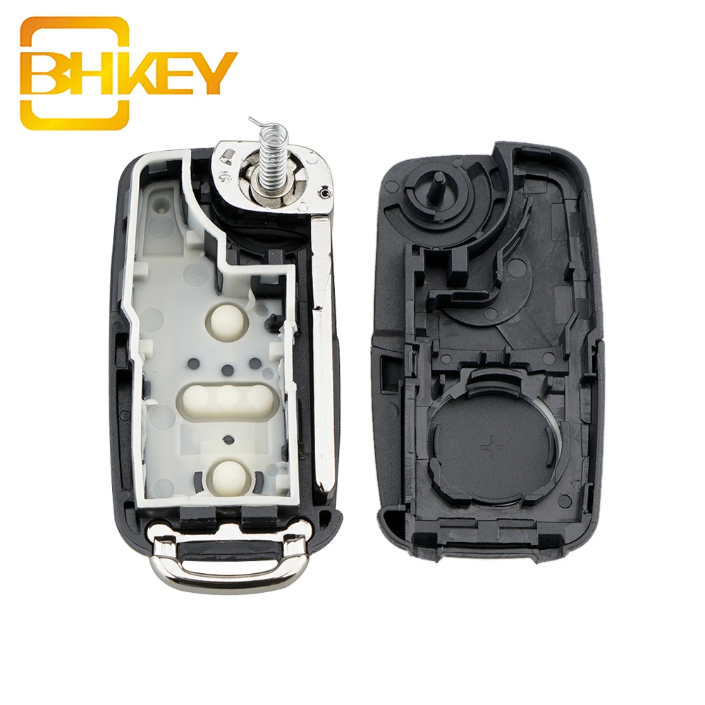  Складной чехол-брелок для автомобильного ключа с 3 кнопками VW GOLF MK6 POLO JETTA CADDY BEETLE
