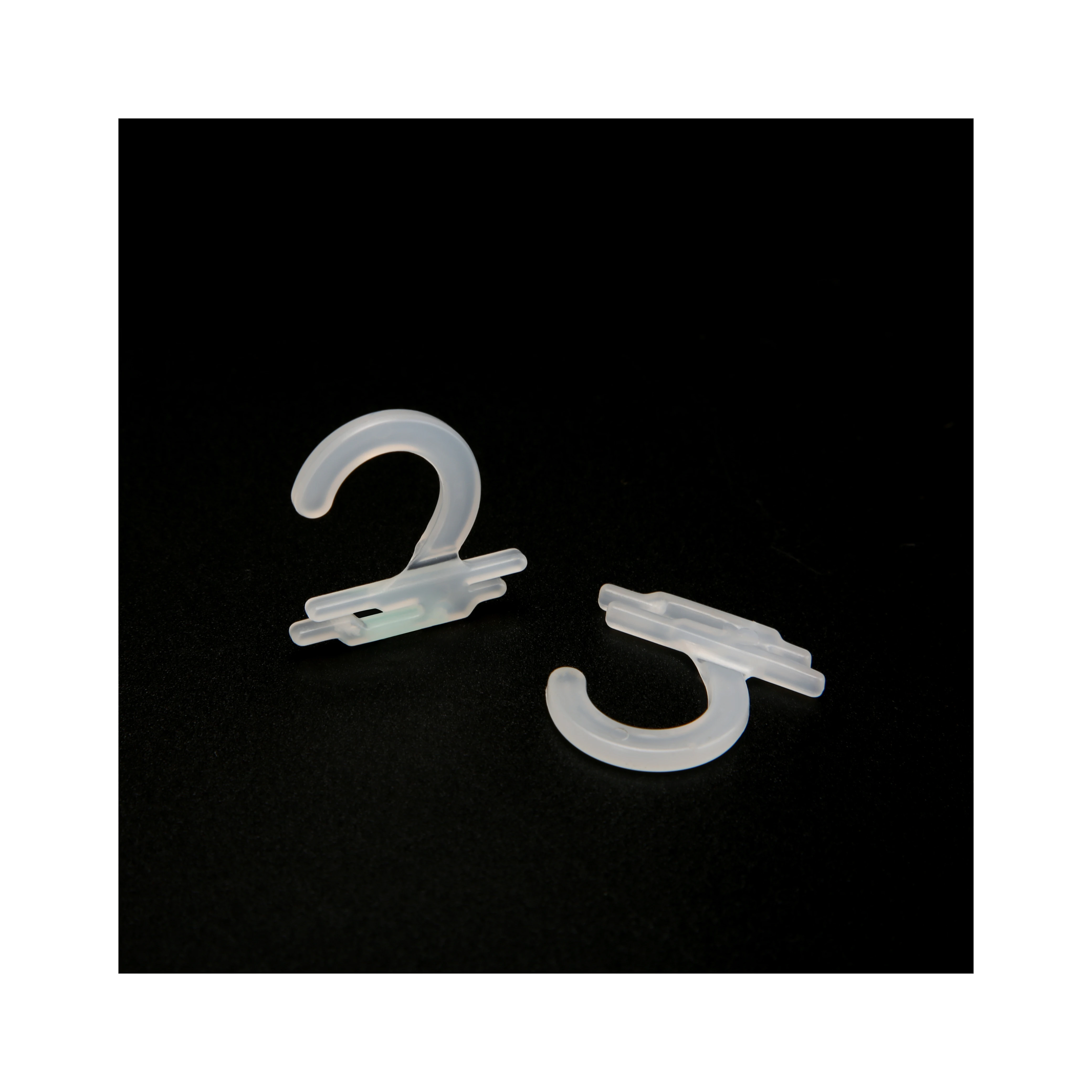 Factory Direct Sales Environmentally friendly robust and durable plastics hook Display product packaging plastic hook