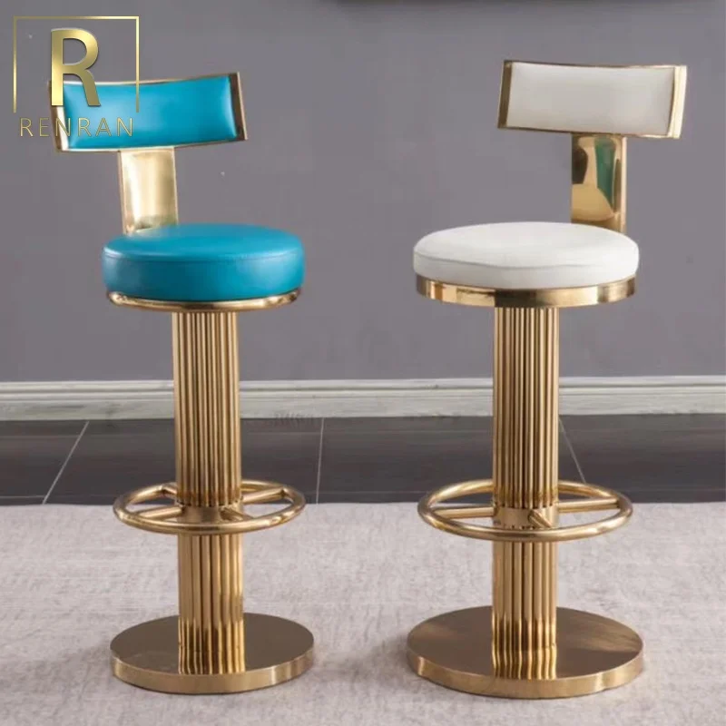 Popular Design Commercial Furniture Stainless Steel Metal Gold bar