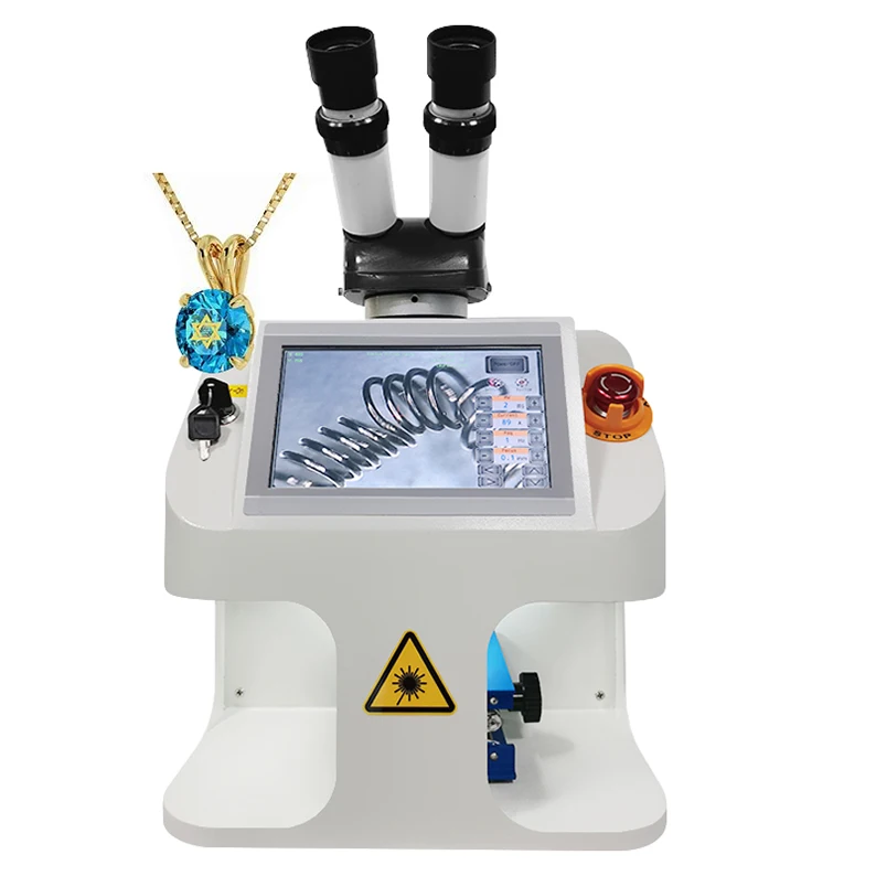 HD Touch Screen Gold Silver Titanium Platinum Laser Welding for Gold and Jewelry Machine