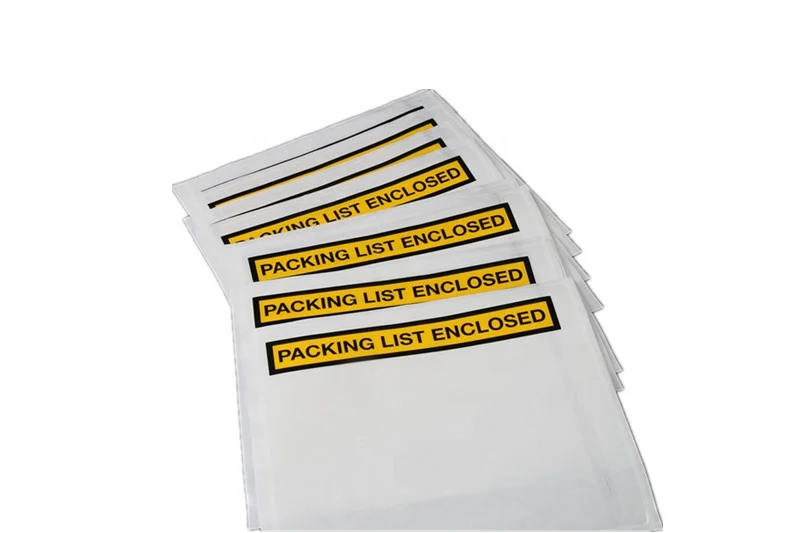DHL Packing list envelope for express