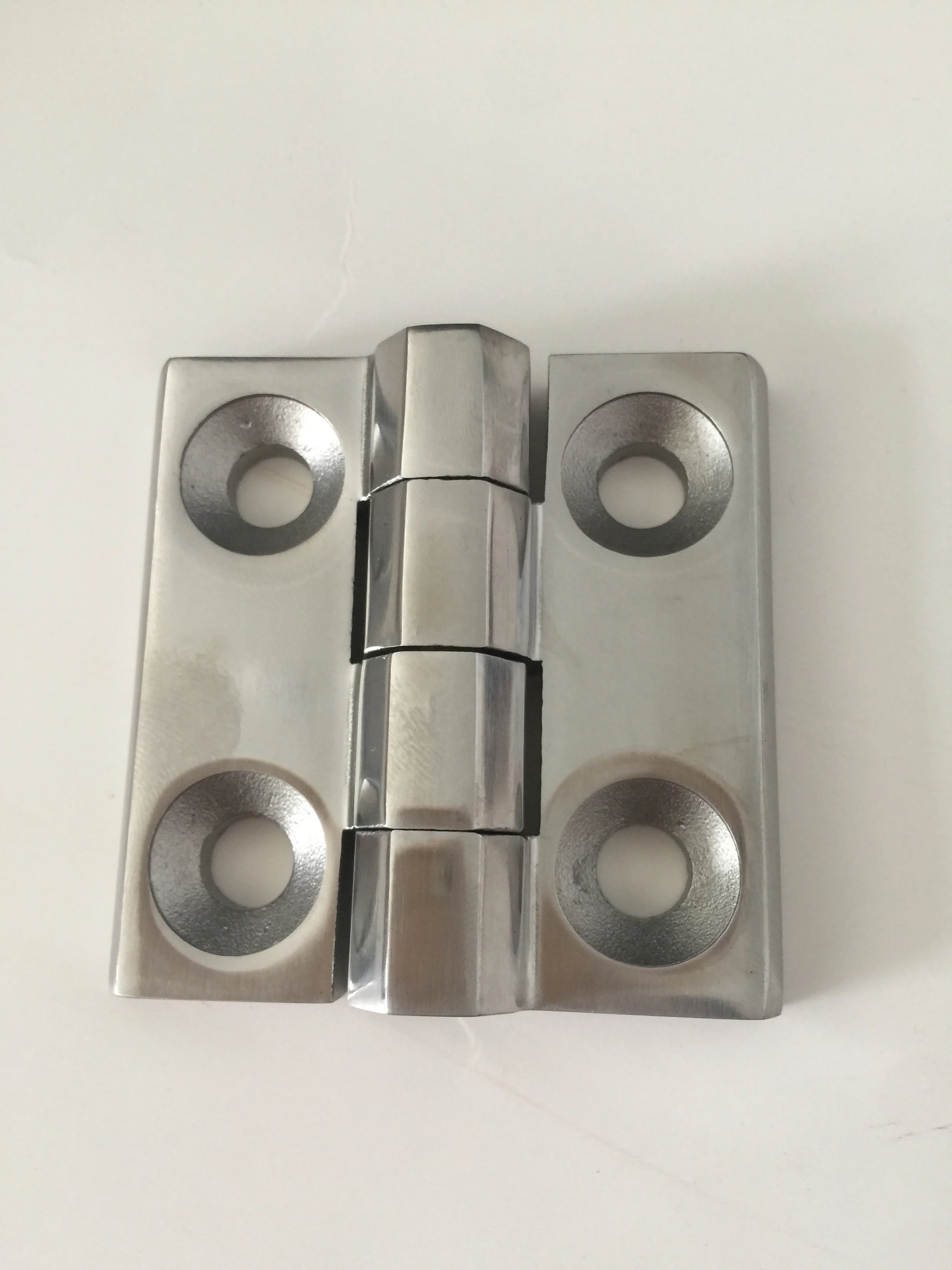 Stainless steel 304  60x60x8 mm heavy duty industrial machine  hinge