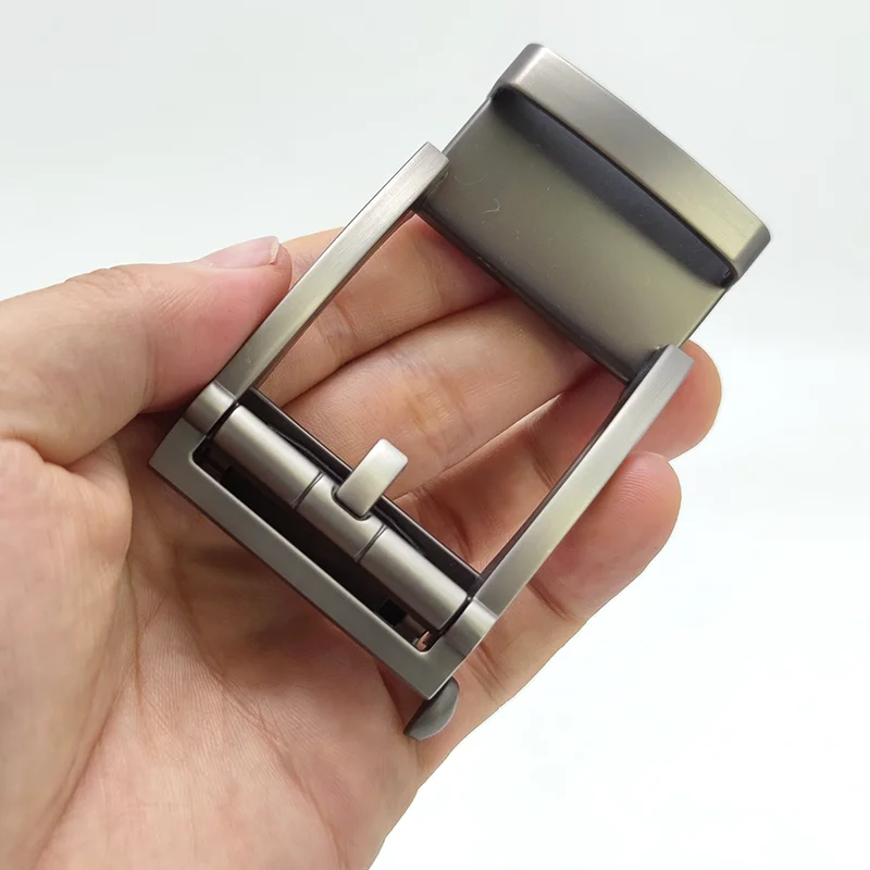 Carosung Wholesale Custom Rubber Stopper Mechanism Automatic Buckle for Nylon Belt 35mm