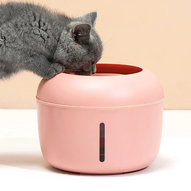 
Hot Selling High Quality Dog Water Fountain with Replacement Filter Automatic Smart Pet Feeder Pet Water Bowl 