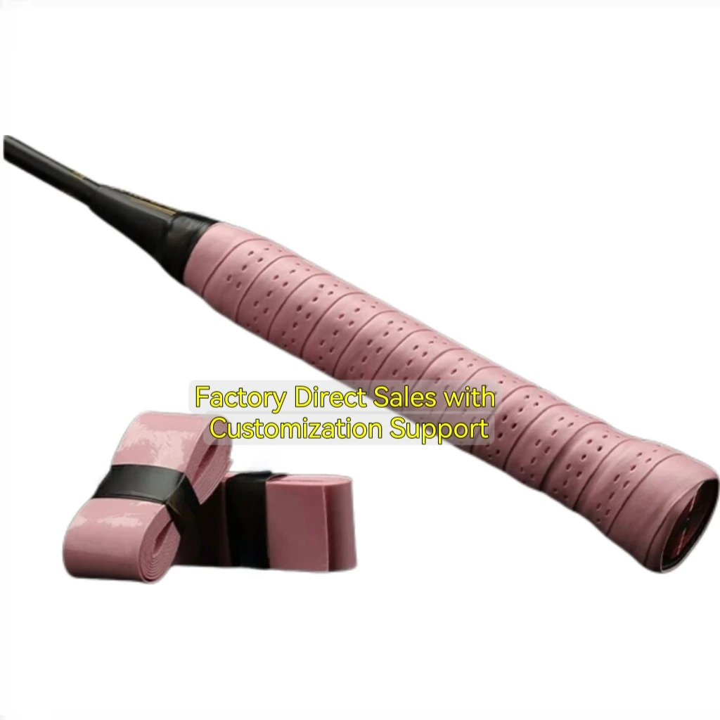 Genuine cheap professional custom perforated breathable anti-slip high elastic handlebar grips tape