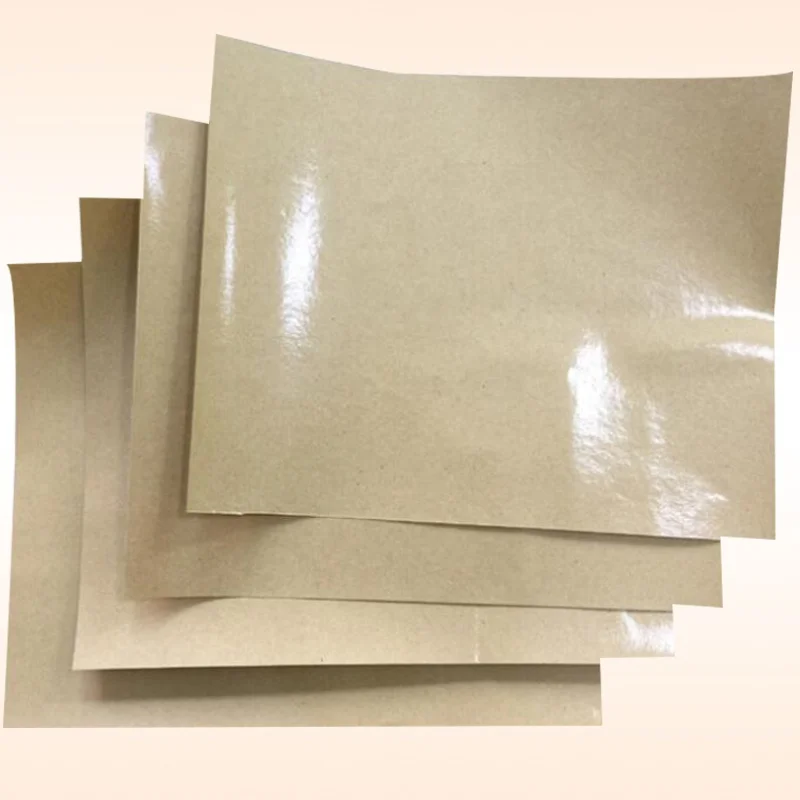Food packaging use water resistant kraft qualified PE coated paper