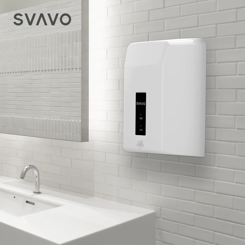 Commercial bathroom Wall mounted Touch-free 304 stainless steel Automatic Sensor electric Hand Dryer
