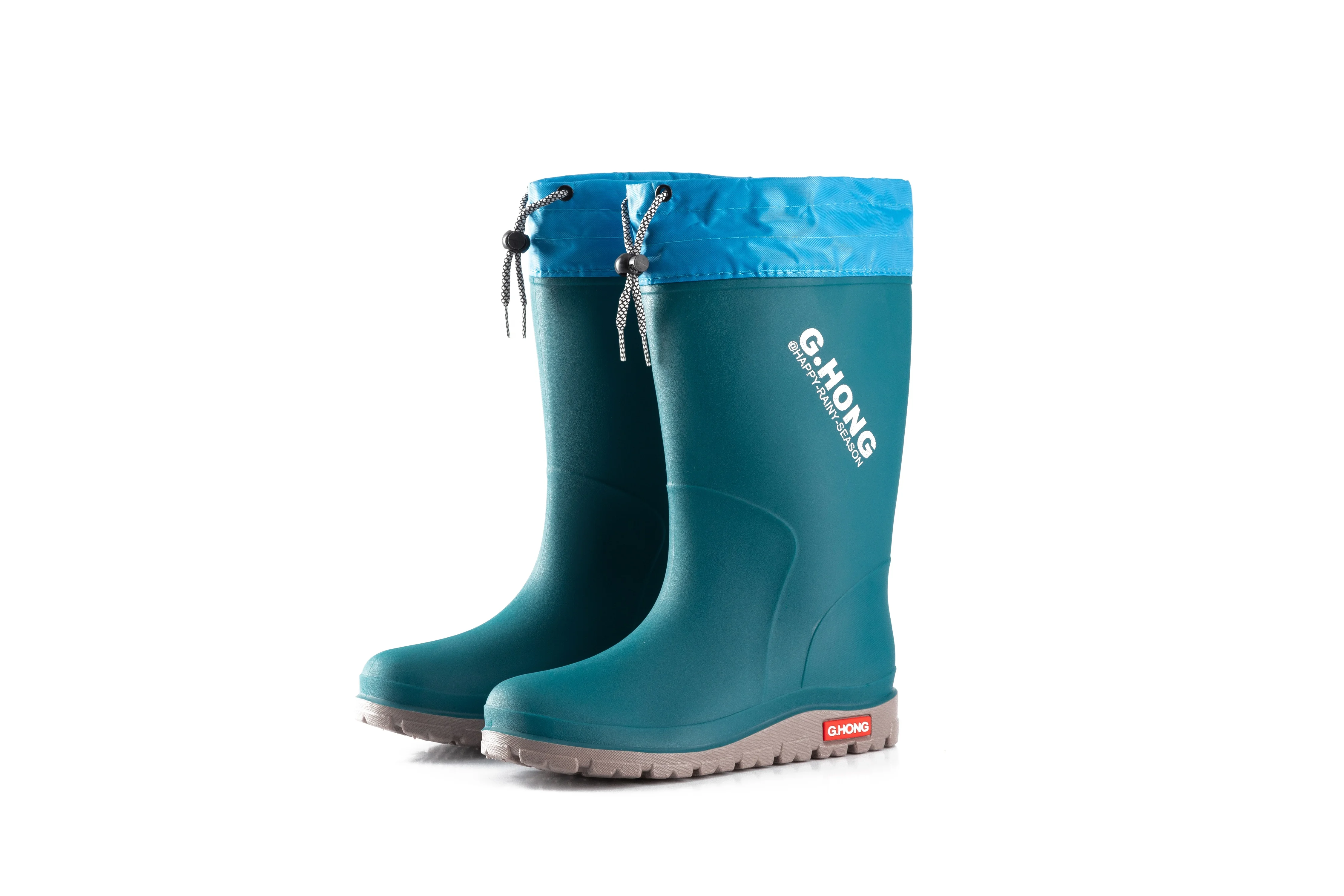 Adult Women PVC Waterproof Work Garden Cotton Rain Boots