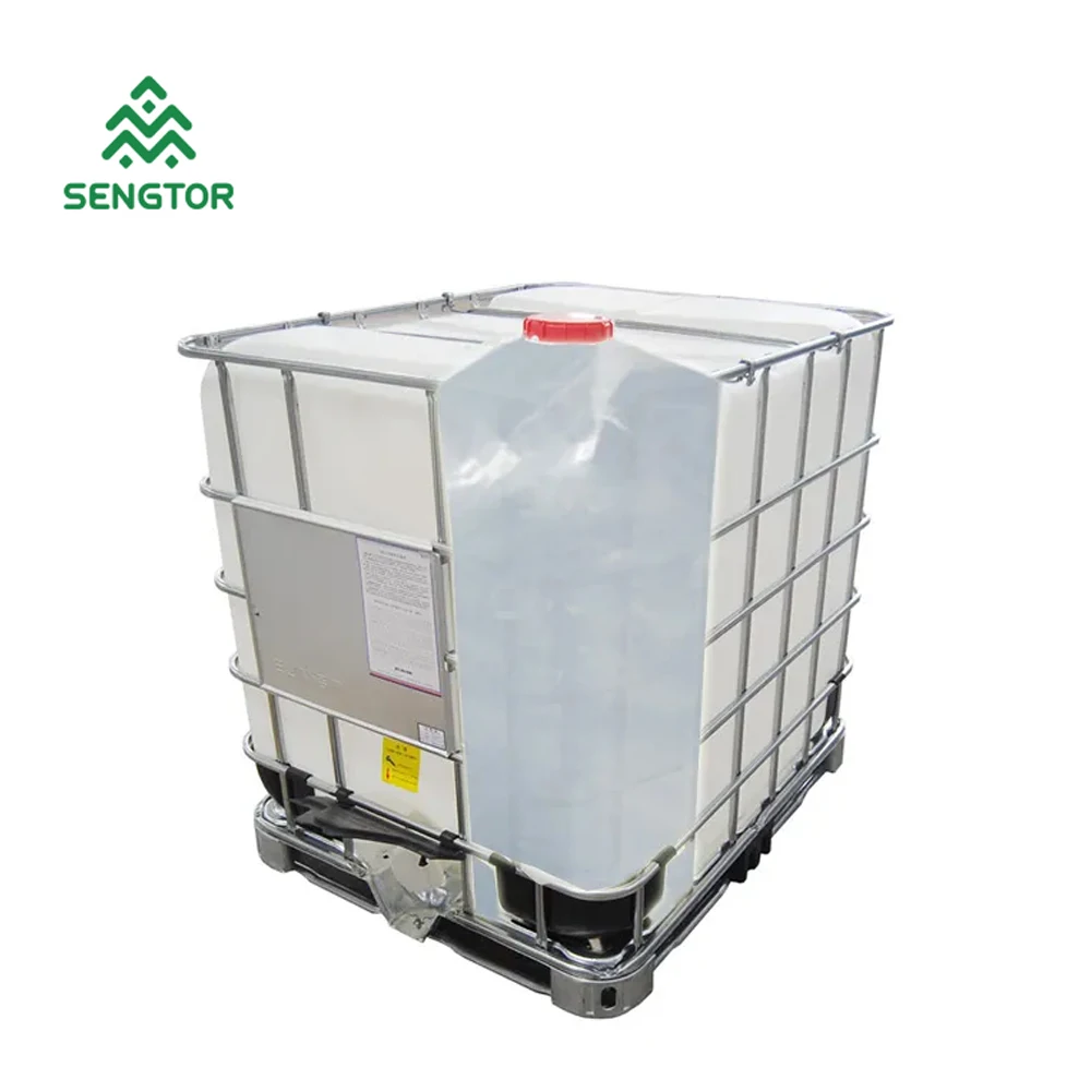 Food Grade Custom Size Heavy Duty Transparent 1000 KG Ibc  Tank Liner for Liquid Packaging  Square Plastic Ibc Tank Liners