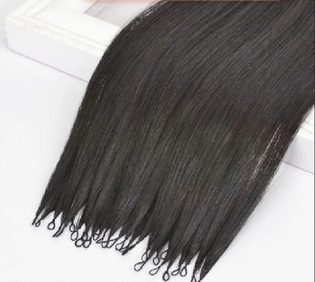 New Product Feathering Hair Extensions Invisible Double Drawn High Quality 100% Human Hair Feathering Hair Extension