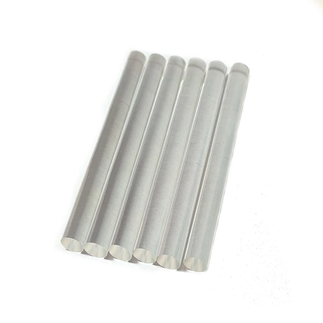 Factory Price Acrylic Rod Pmma Plastic Colorful Round Rod Clear Transparent Solid Acrylic Roun Bar