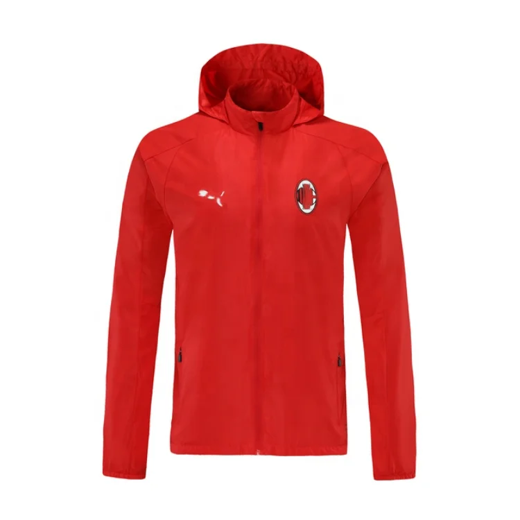 Team varsity football jacket sports soccer windbreaker tracksuits football red men