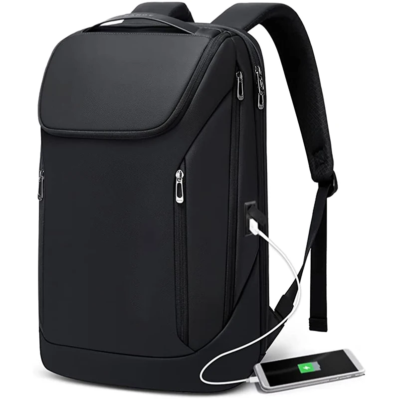 Business Smart Backpack Waterproof fit 15.6 Inch Laptop Backpack with USB Charging Port Travel Durable Backpack