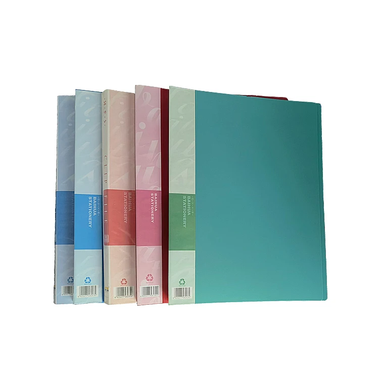wholesale A4 binder metal clip powerful folder office supplies file folder Plastic folder