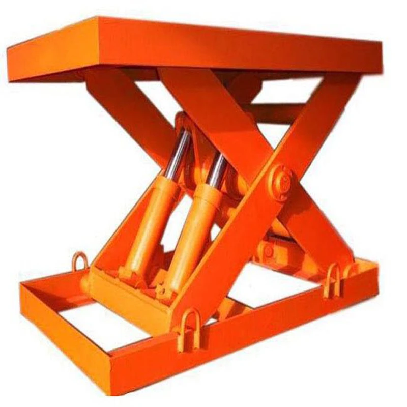 High quality Fixed lifting platform 3 ton hydraulic scissor loading dock lift for warehouse