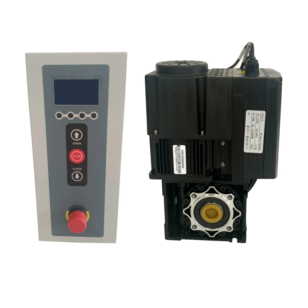 2022 new design roller shutter fast pvc rolling door high speed control box and motor