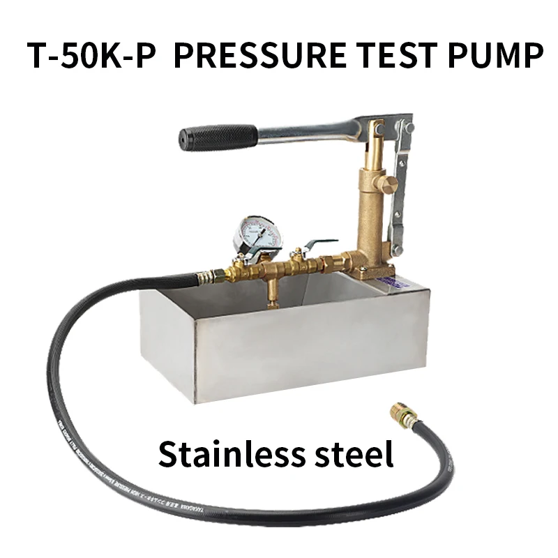 TP 0-100bar hydrostatic test pump with manual pressure test pump