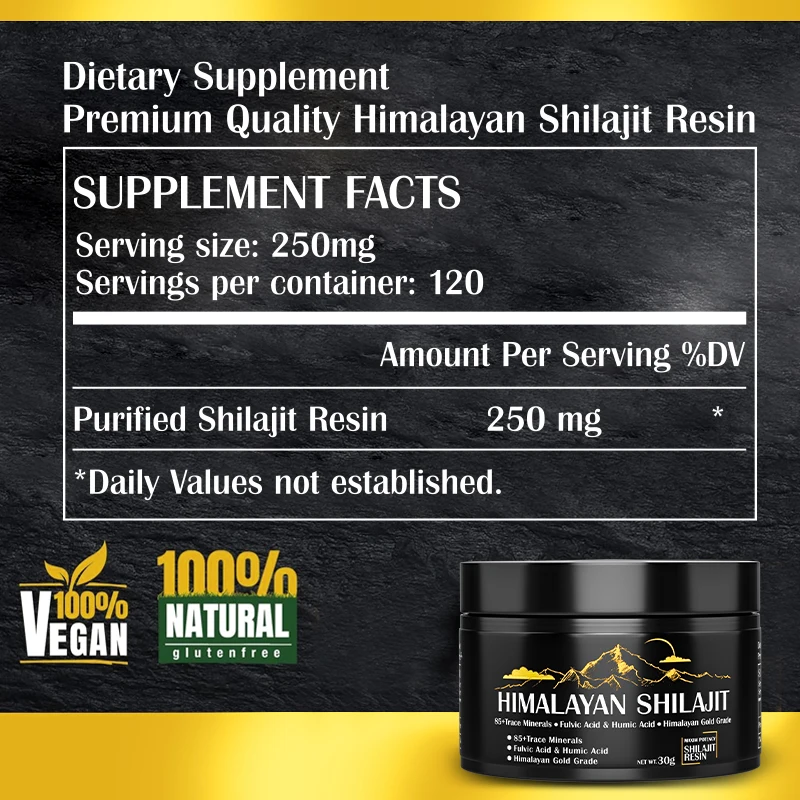 OEM united kingdom  organic shilajit resin pure himalayan   fulvic minerals liquid 100% shilajit raw material pure himalayan