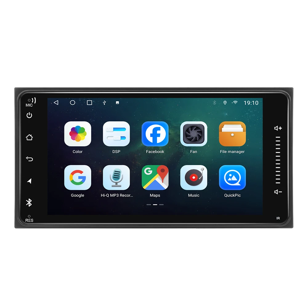 Krando 7inch universal ts7 T100 MTK TS18 1/2din  android navigation for toyota Multimedia android tablet hdmi gps wifi carplay