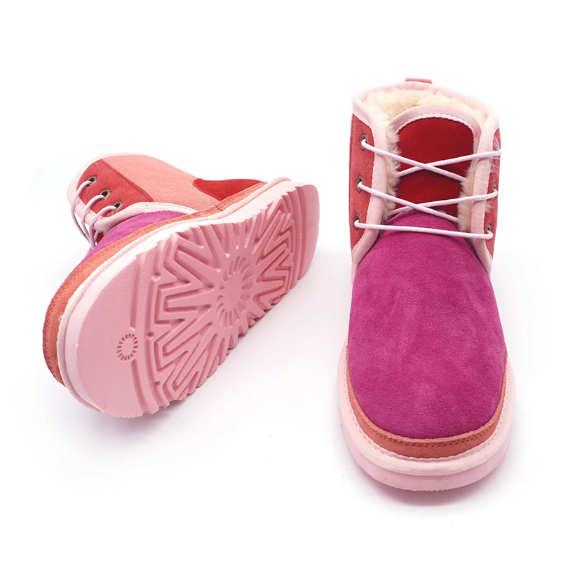 Factory wholesale Women Snow Boot Thick Soles Large SizeWinter cheap  fashion warm snow boots  hot selling   ladies winter boots