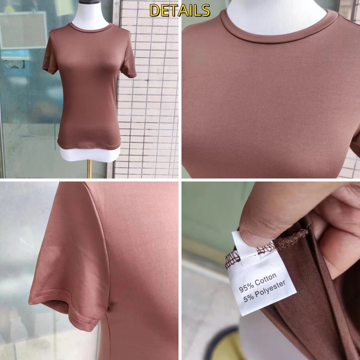 Women Solid Summer T-shirt Short Sleeve O-neck Casual Pullover Top New Lady Slim Fit Blouse Shirt