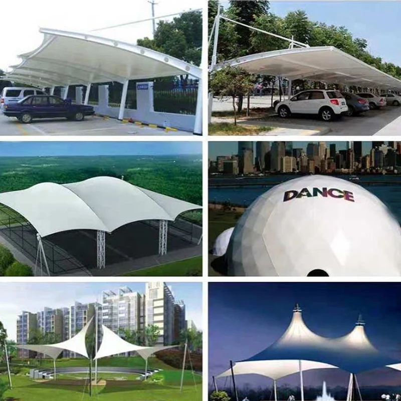 membrane structure pvc tarpaulin fabric material China manufacturer waterproof fish tank coated banner tarpaulin