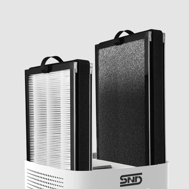 Customized DIY air purifier with UV lamp , aromatherapy fan function commercial air purifier