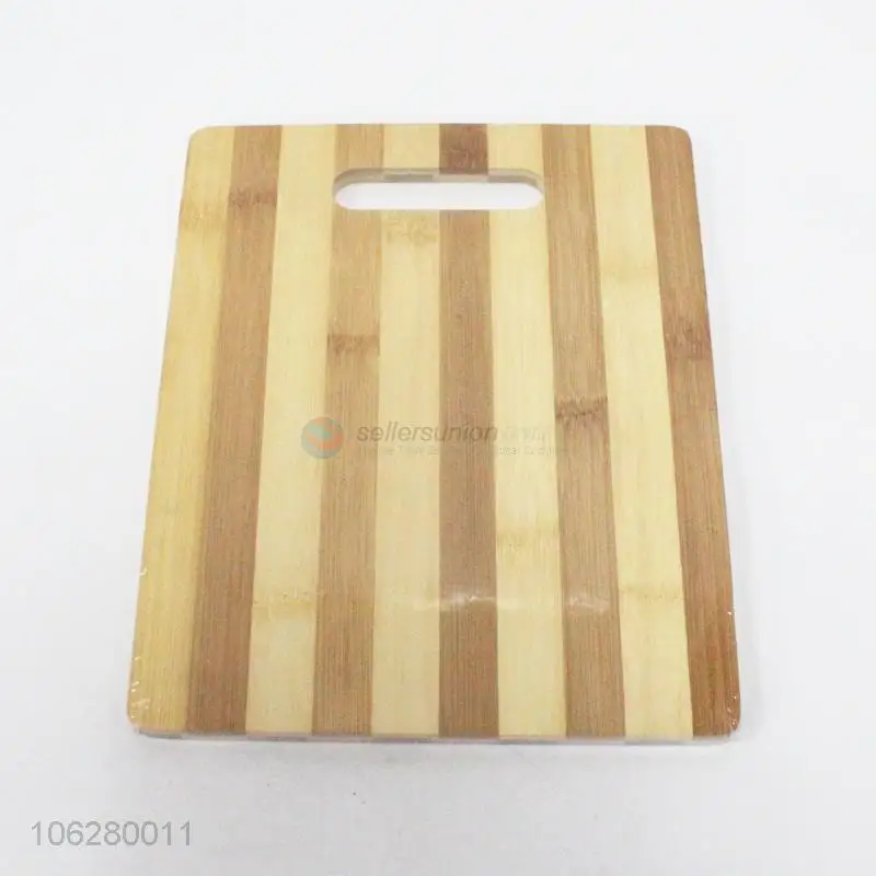 Good Quality Eco-Friendly Kitchen Useful Multifunction Stripe Design Bamboo Wood Cutting Board