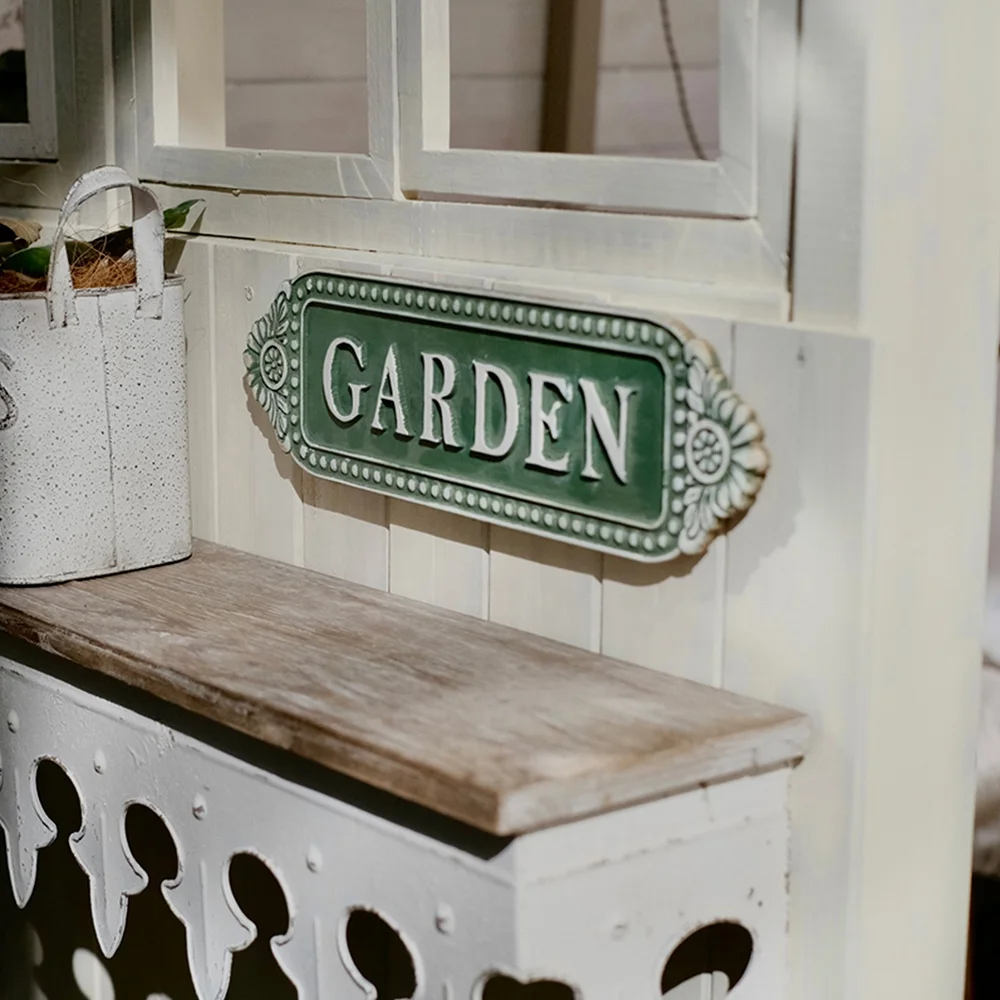 Garden Wall Art Wooden  Frames For Home Garden Decor Vintage Wall Hanging Decor Wood Frame Plaque Wood Frame