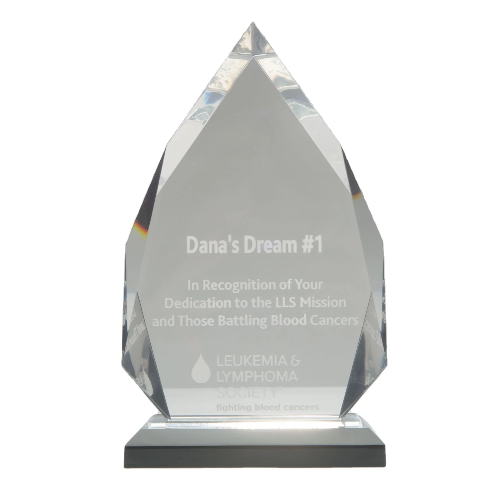 Clear Diamond Impress Acrylic Award Clear Acrylic Trophy Customized Logo Medallas Deportivas Award Medal China Medals Base AM-33