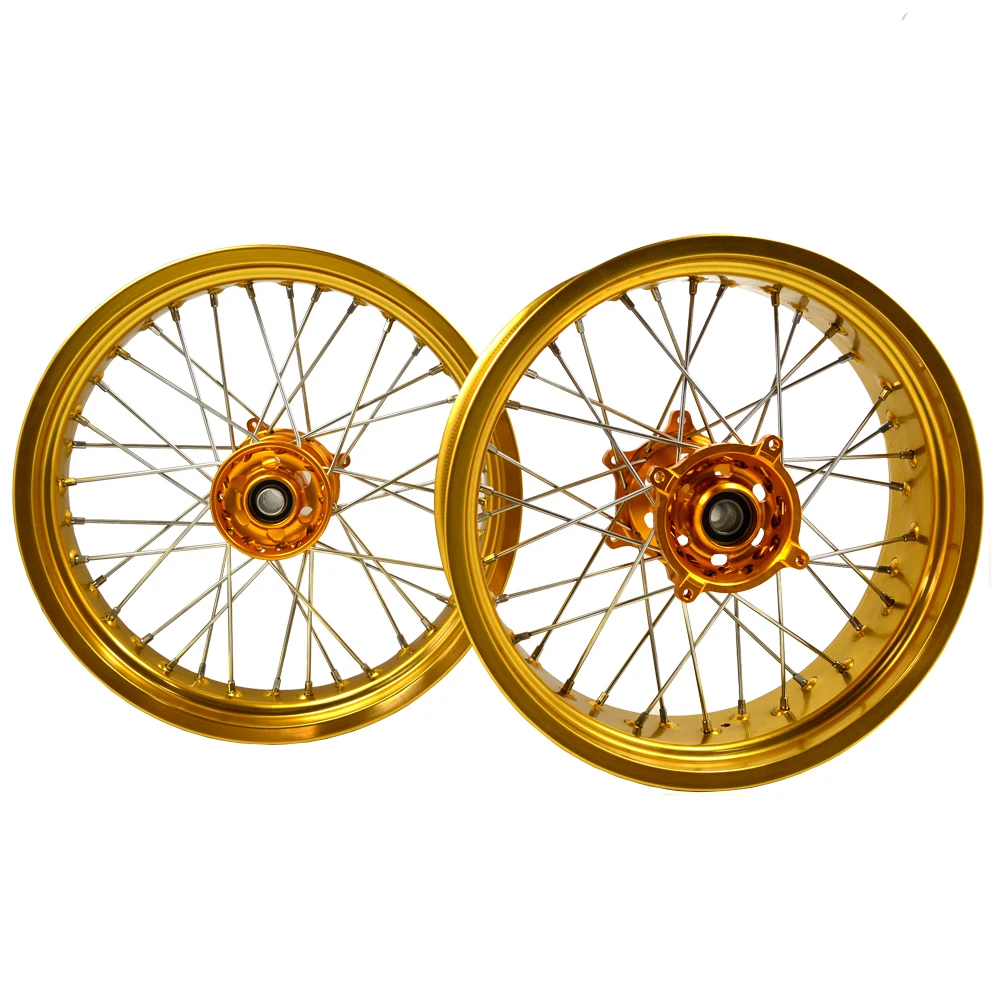 Wholesale Factory Supply Supermoto Wheel Set For 250CC