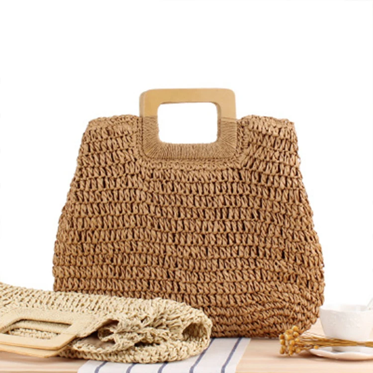 Best sale wholesale rattan bags rattan bucket bag rattan tote bag