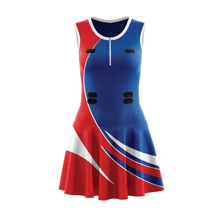 Hot Sale Sublimation New Design Custom Cheap Girls Netball Jersey