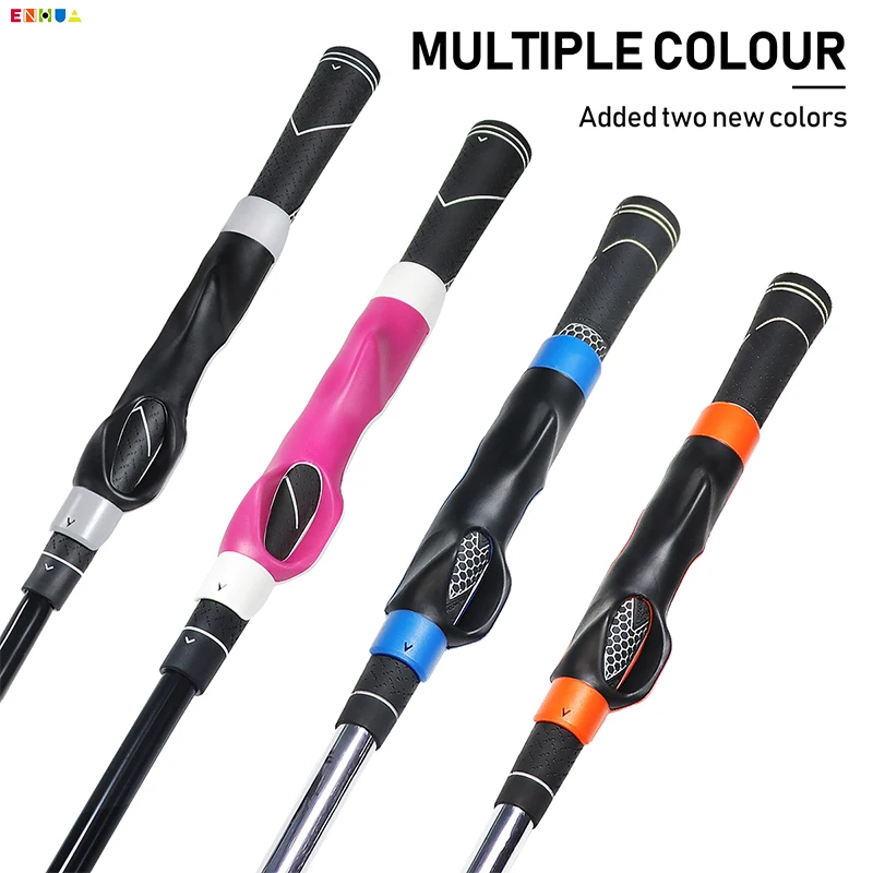 New Release PC+TPR Anti-Slip Putter Hand Grip Trainer Comfortable Golf Clubs Hand Grip training aids OEM Manufacturer
