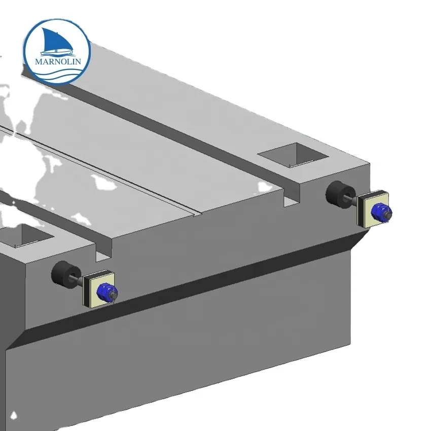 Concrete floating dock jet ski dock aluminum floating platform