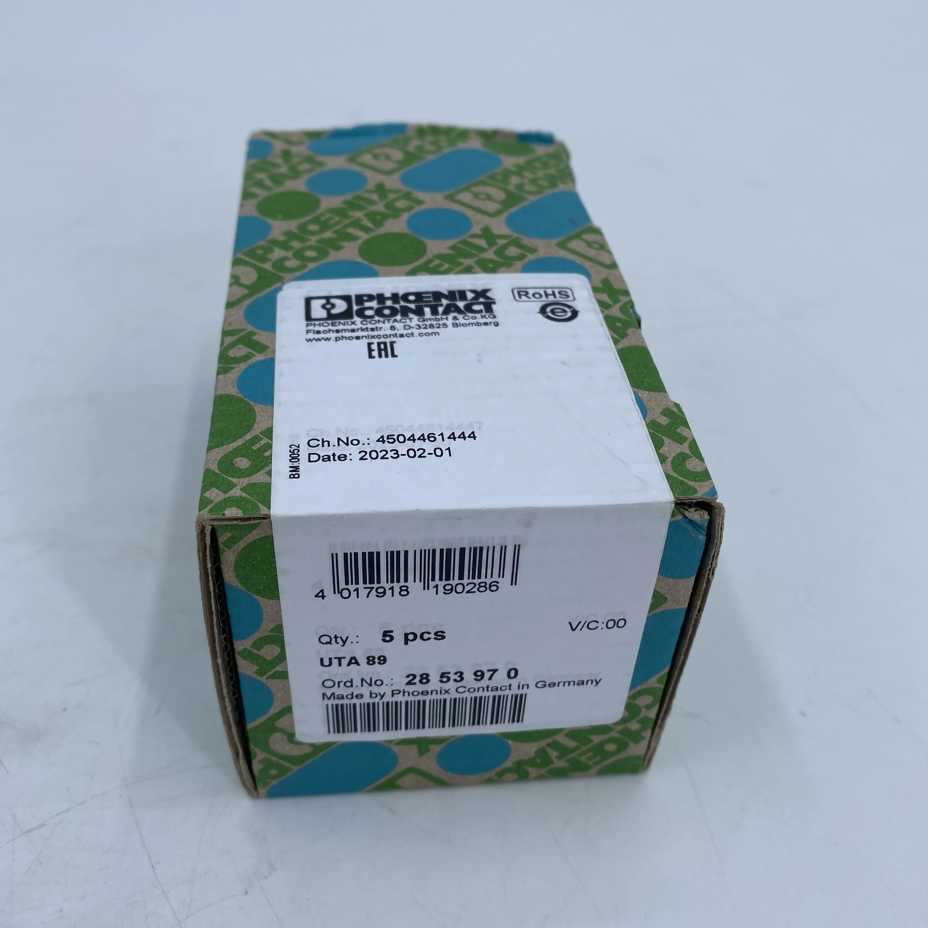 Германия Phoenix Contact UTA 89 - DIN адаптер 2853970