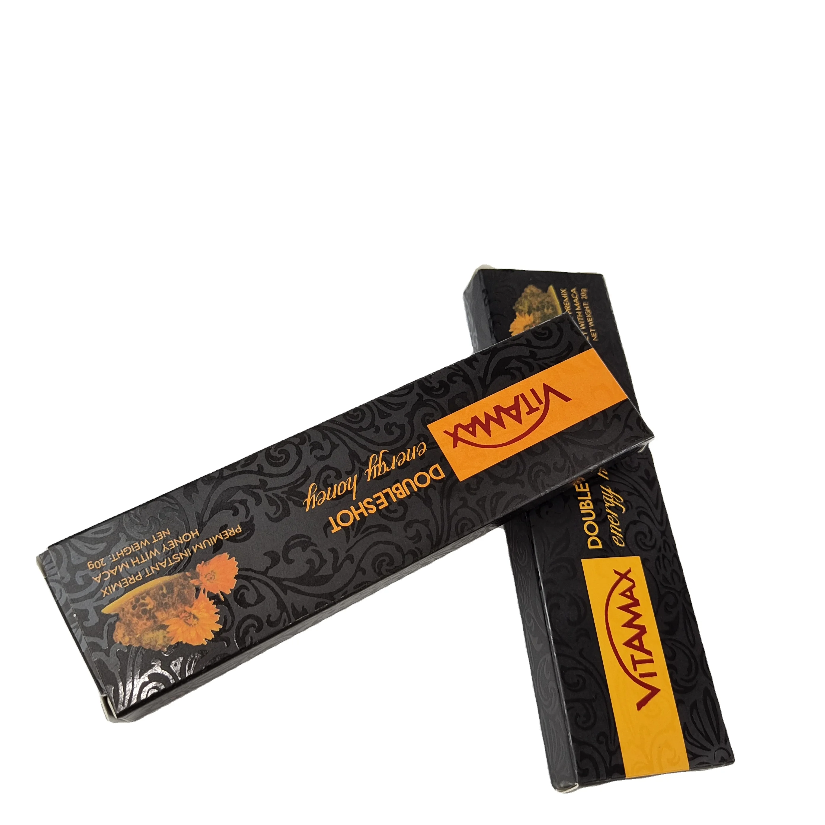 Wholesale Custom Printed Small White Folding Carton Honey Packaging  Box Kraft Paper Box