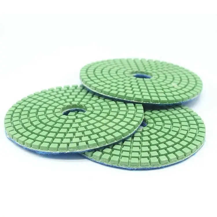 New Colorful High Efficiency Circular Granite 100Mm Marble Convex Factory Price Diamond Concrete Resin Polishing Pad