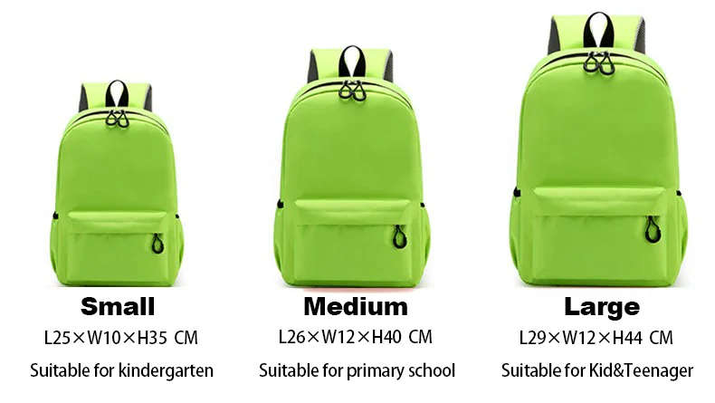 Водонепроницаемый школьный рюкзак из Оксфордской ткани