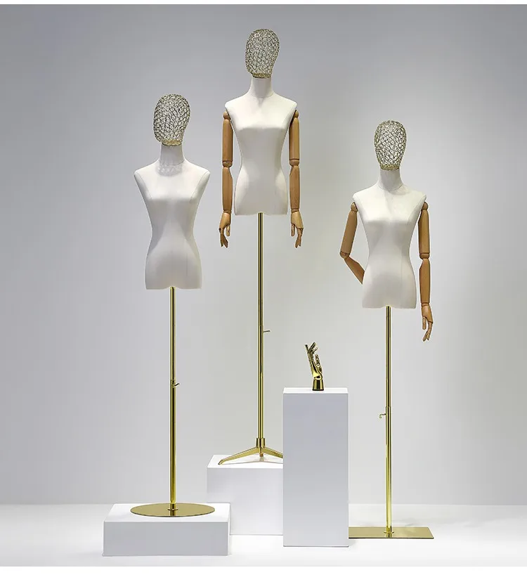 Wholesale Female Mannequin With Wooden Hands