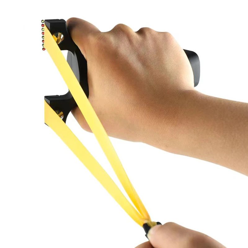 5 Series Sight Fast Compression Slingshot ABS Carbon Integrated Flat Leather Legend Slingshot Outdoor Hunting Shooting Catapult