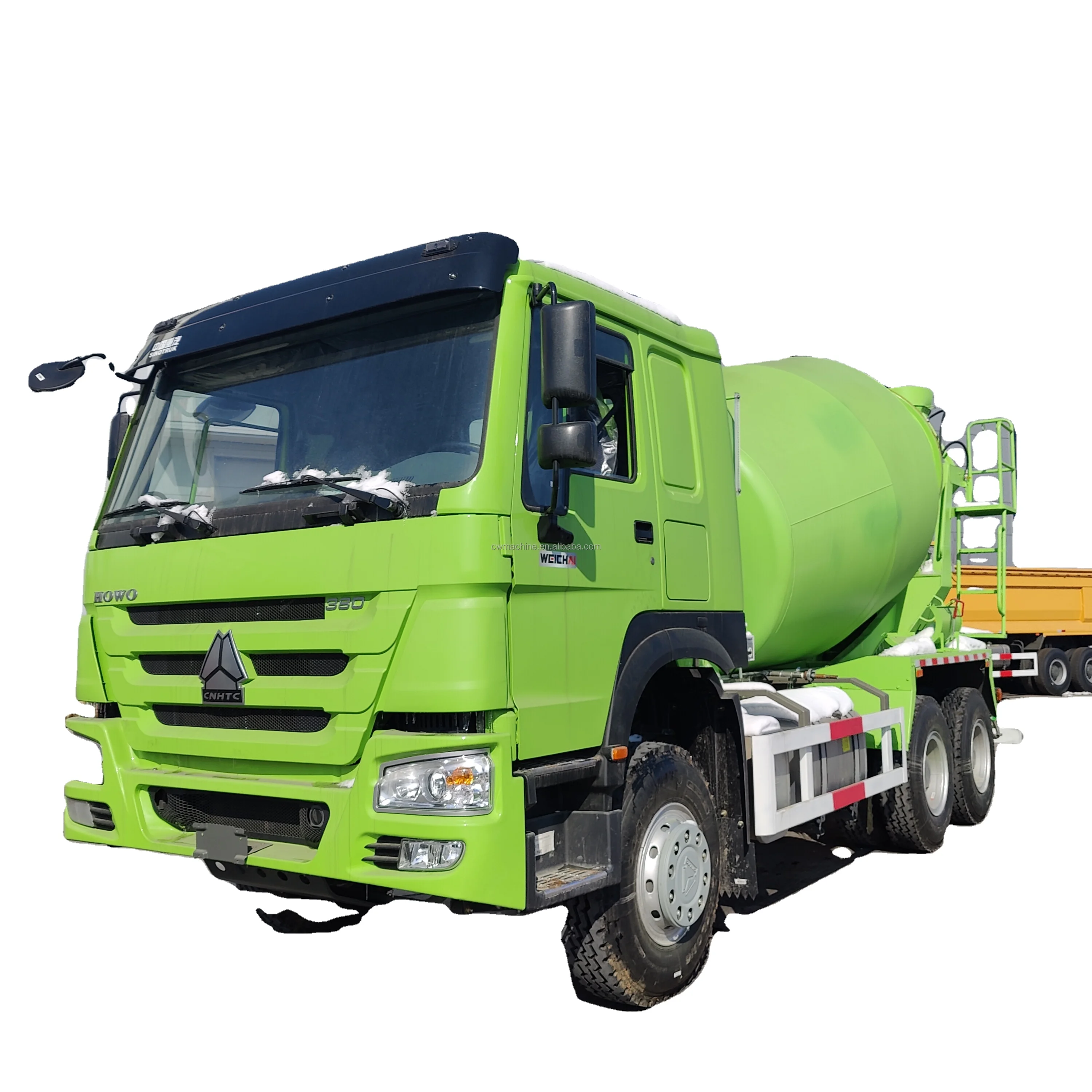 Новый Howo 6x4 Шасси цементный Бетономешалка объемный дизельный двигатель 20 м3 смеситель прицеп-цистерна грузовик