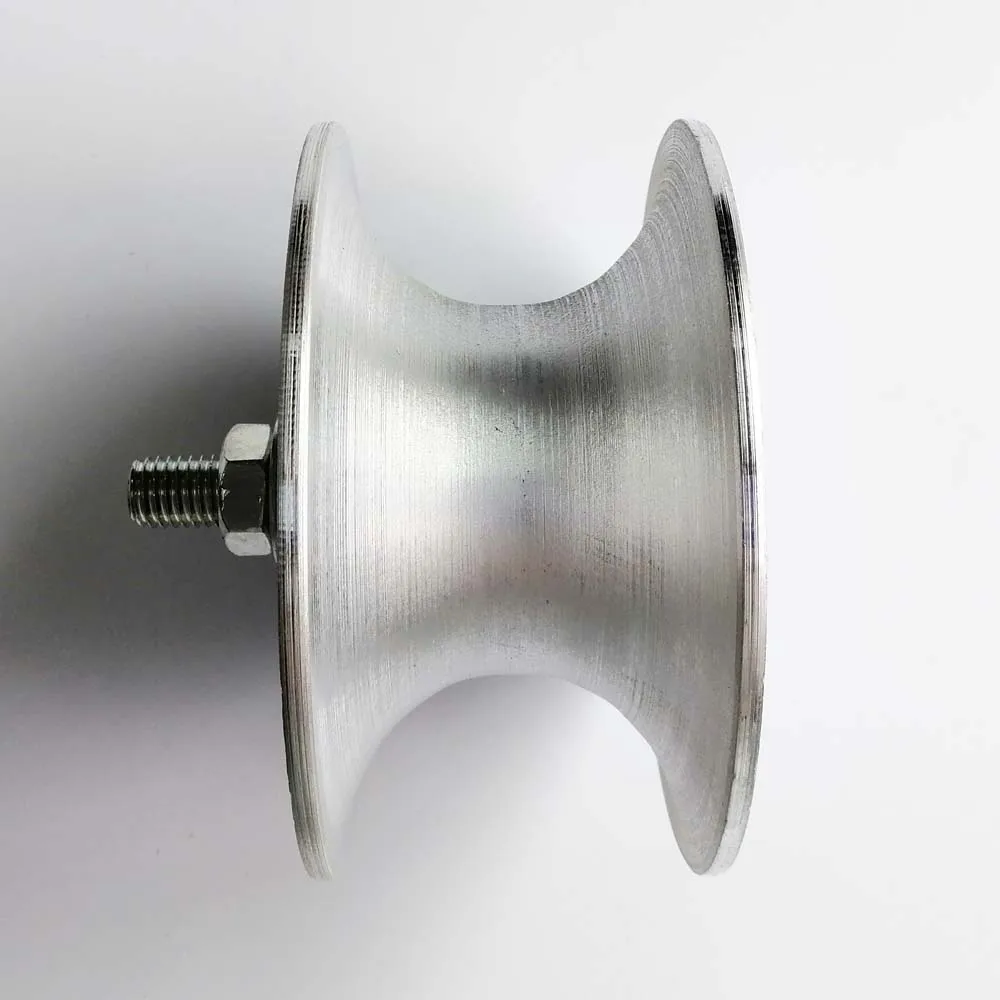 Pulling Cable Into Manholes Aluminum Pulley Roller Electrical Construction High Cable Tension Load Capacity