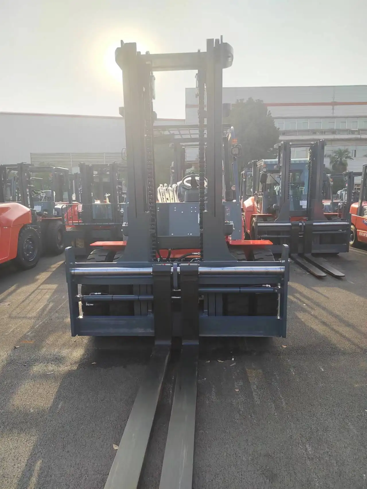 freeship High Quality Heli 10T Forklifts CPCD100 Great Logistic Equipment cheap original Truck new/used second hand forklift EPA