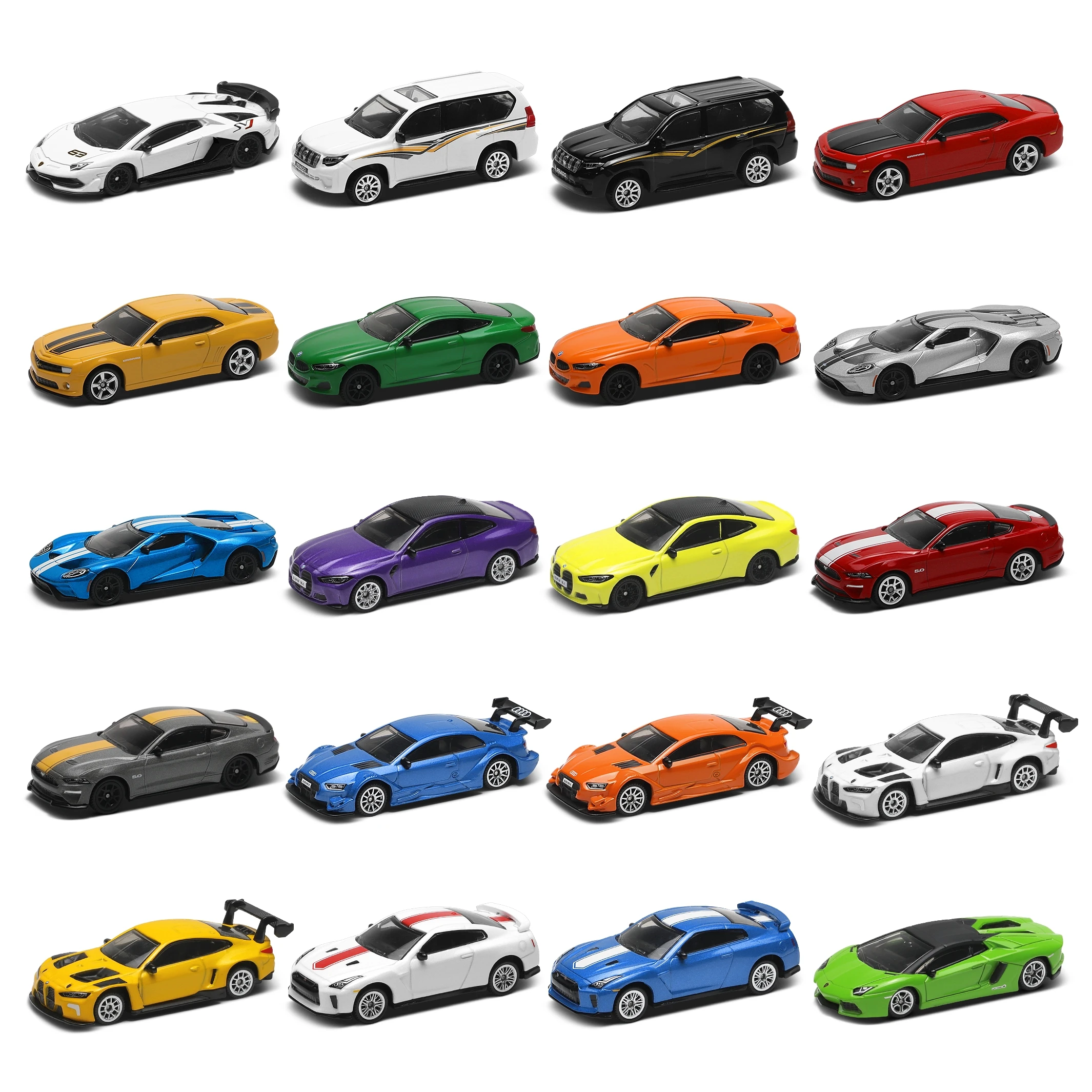 1:64 Diecast Toy Car Model 1/64 Free Wheels Metal Alloy Miniature Volkswagen  For Children