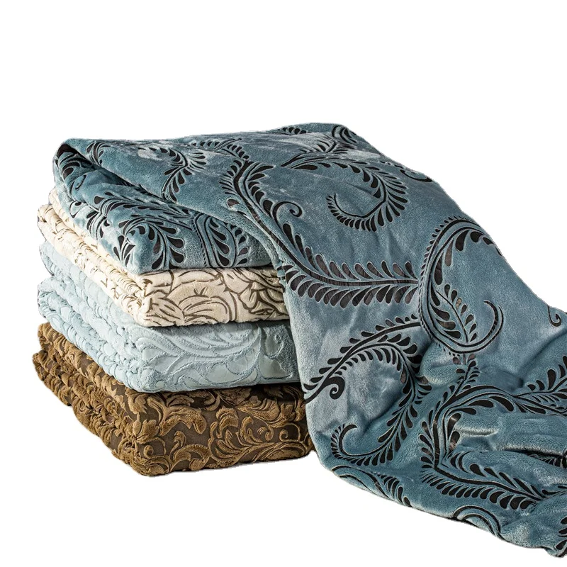 Low Price Custom Wholesale  Super Soft Polyester Flannel Fleece Blanket In Roll